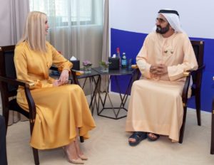 HH Mohammed bin Rashid receive IMF, World Bank Chief, Ivanka Trump
