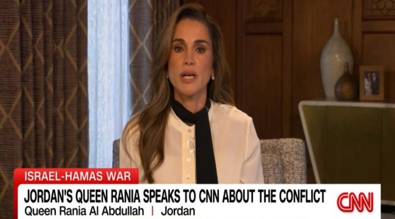 Supporting the protection of Palestinian lives does not equal being antisemitic or pro-terrorism: Queen Rania