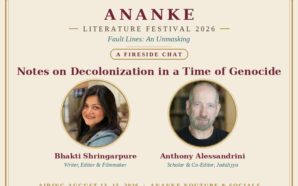 Ananke LitFest 26: Bhakti Shringarpure & Anthony Alessandrini in Decolonization&hellip;