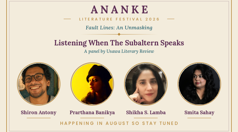 Usawa Literary Review Brings Listening When The Subaltern Speaks to the Ananke Literature Festival 2026