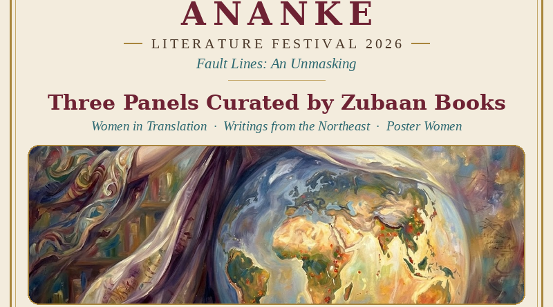 Zubaan Books Brings Four Panels to the Ananke LitFest 26, Marking Women in Translation Month 